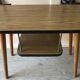 Two-plated formica side table