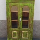 Wooden glass cabinet