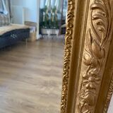 Miroir ancien à fronton 72x112cm