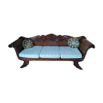 Bali teak bench