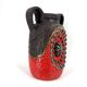 Vintage fat lava vase in ceramic by Dümler & Breiden, 1960s
