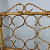 Ratan roomdivider folding screen Italy 1960’s