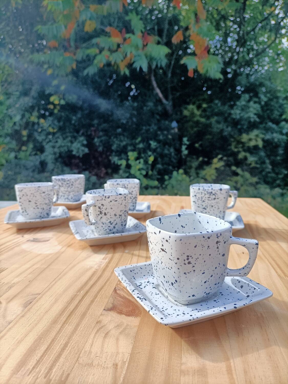 Set of Contemporary Coffee Cups