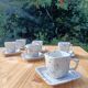 Ensemble de Tasses à Café Contemporaines