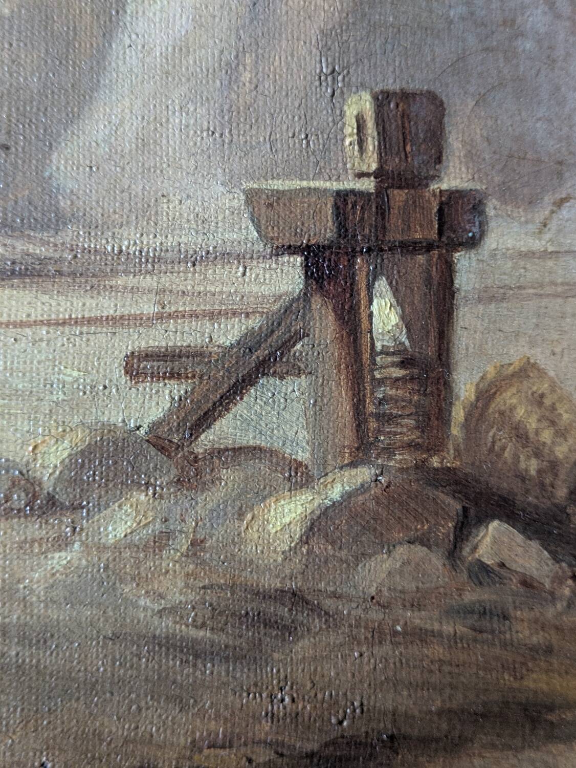 Painting Eugène Lamoisse