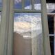 4 Art Nouveau partition doors + transom