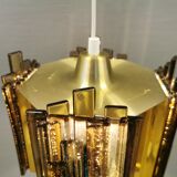 Hanging lamp with the shape of an octagon by claus bolby denmark