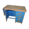 Vintage blue children's desk