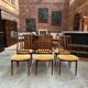 Set of 6 60s chairs