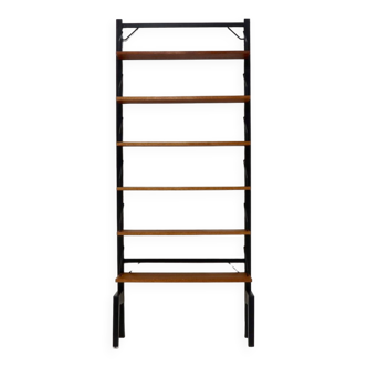 Free Standing Teak Royal System Shelving Unit by Poul Cadovius for Cado 1960s