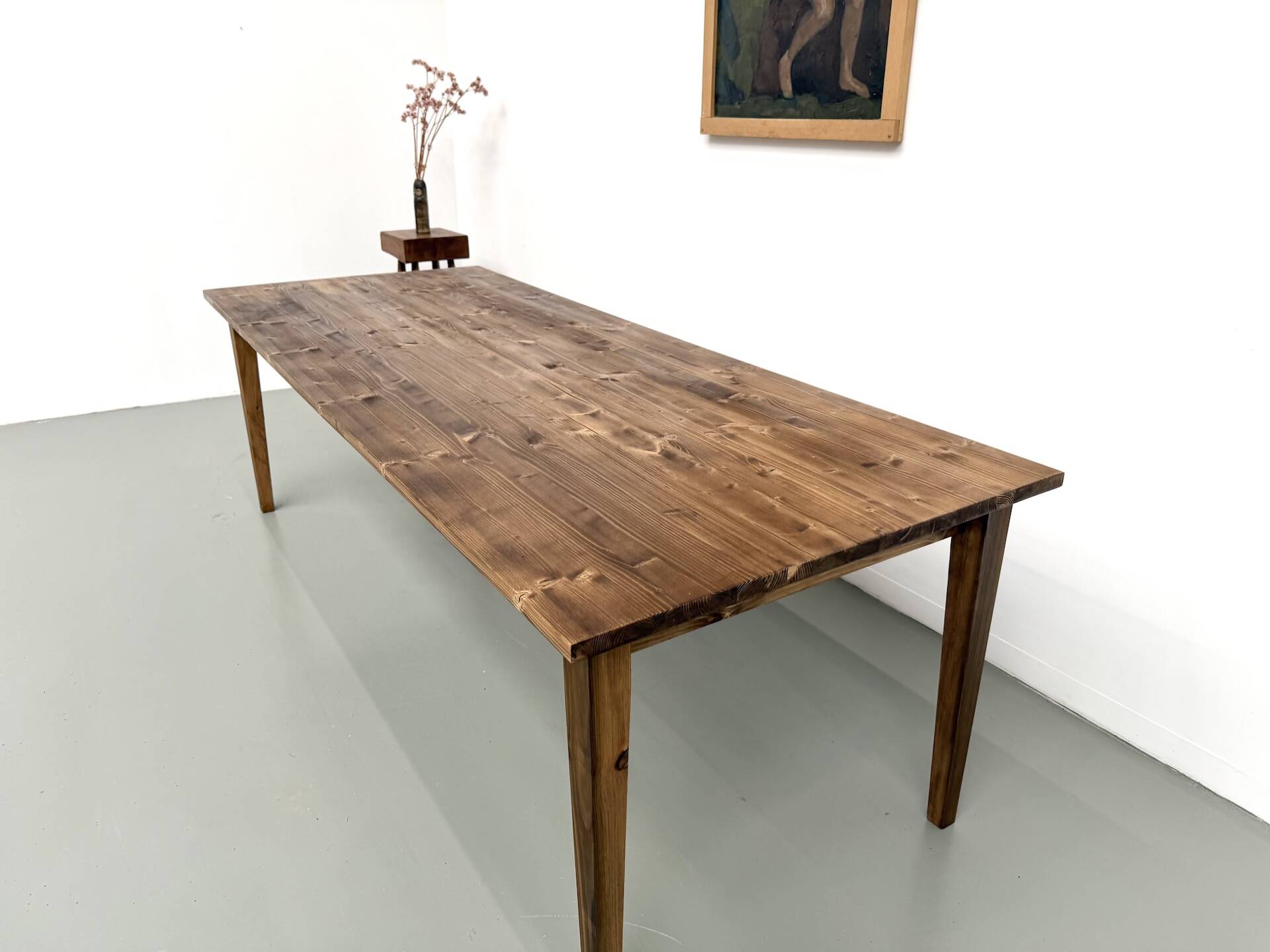 Contemporary farmhouse table, 240 cm