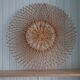 Rattan mirror 69x69cm