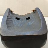 ethnic ebony mask to be laid or hung