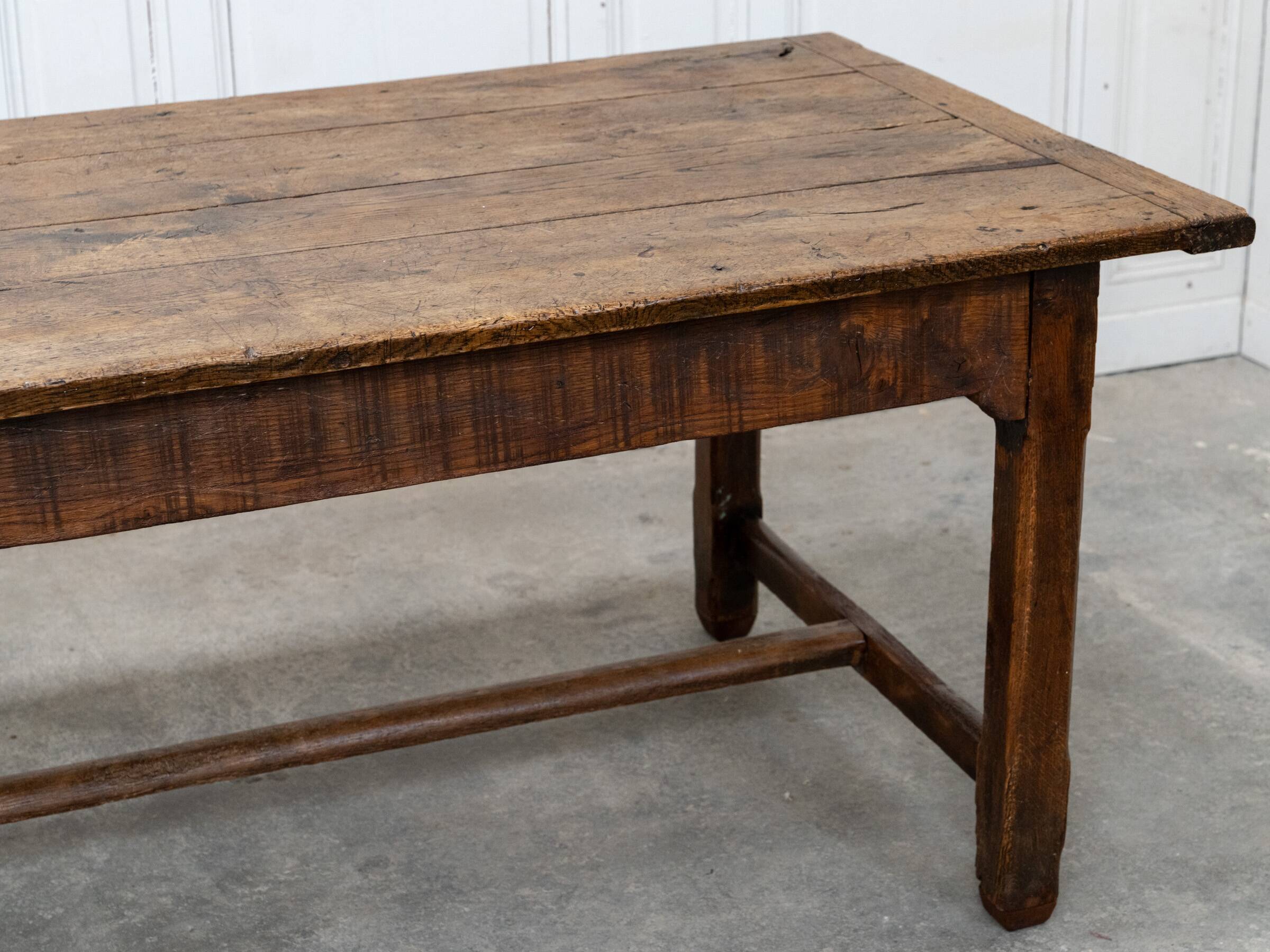 Table de ferme en chêne massif « Toulouse » 250cm 1890