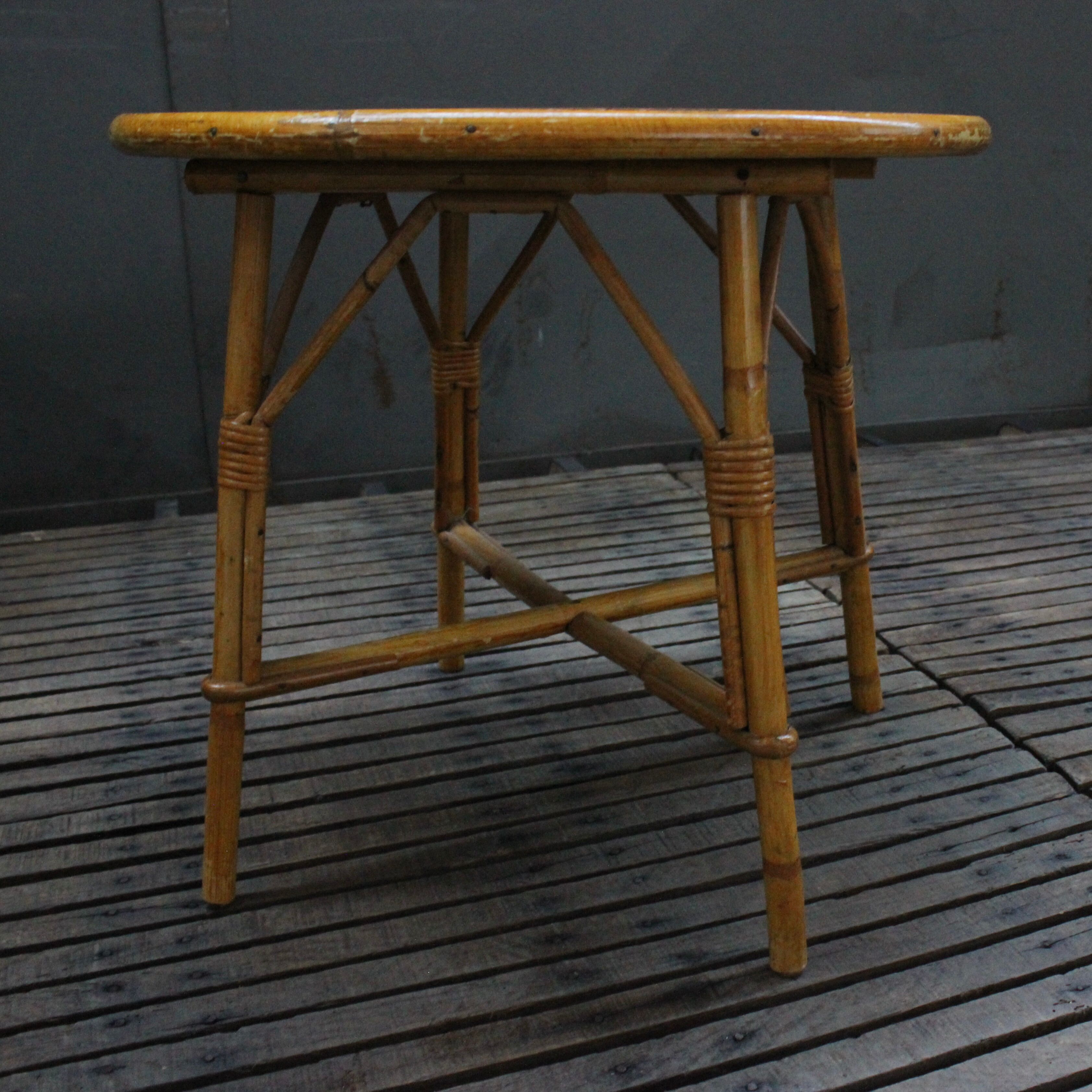 Bamboo coffee table