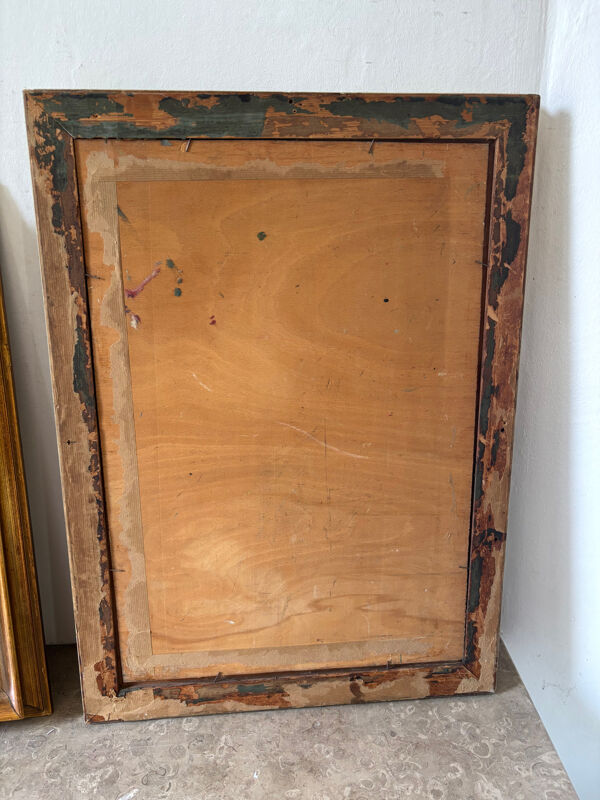 Bouquet de fleurs signé de 1963