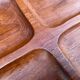 Scandinavian style teak serving tray circa 1960s