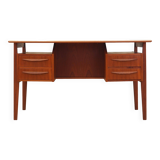 Teak desk, Danish design, 1970s, designer: Gunnar Nielsen, manufacturer: Tibergaard