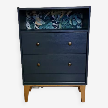Commode niche Rød Sødgren bleu ganne