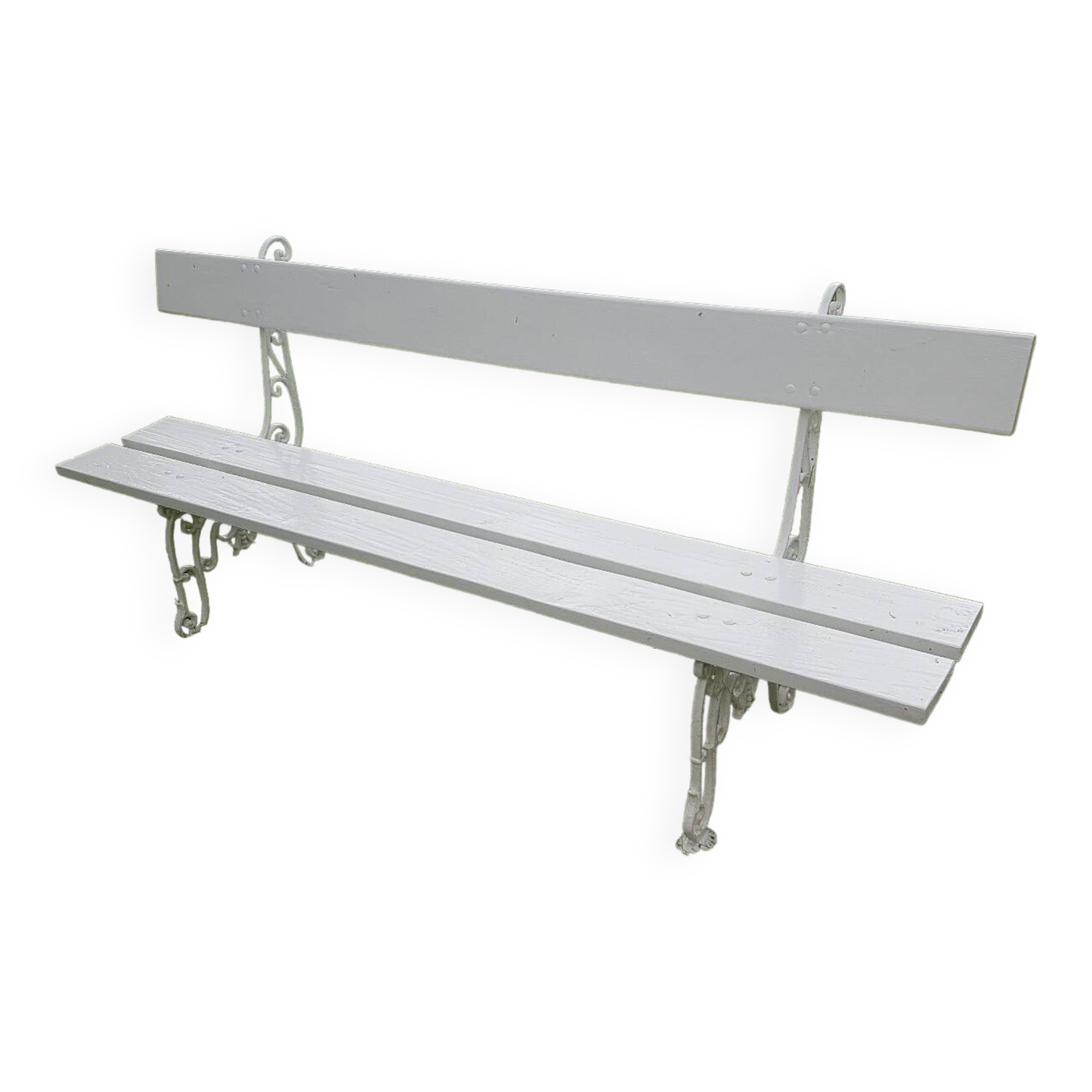 Castle park garden bench