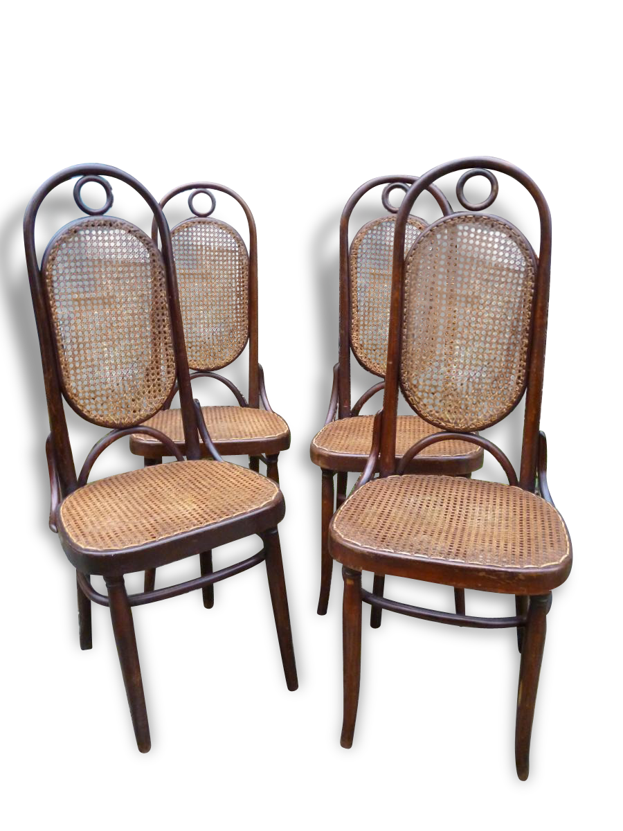 4 chairs Thonet number 17
