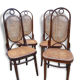 4 chairs Thonet number 17
