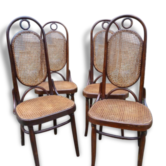 4 chairs Thonet number 17