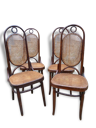 4 chairs Thonet number 17