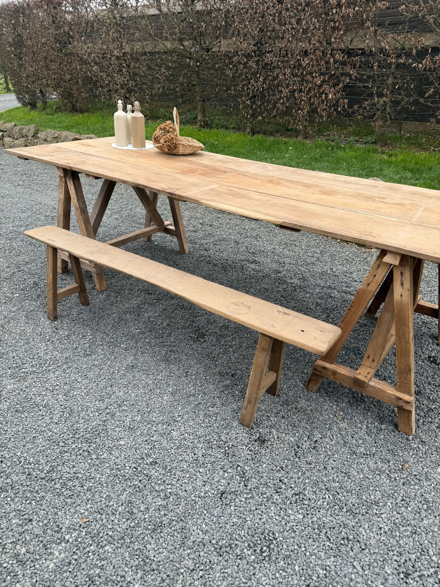Superbe table style champêtre