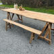 Superbe table style champêtre
