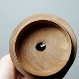 Old turned wooden case/box, 19th-20th century, mechanical? beekeeping?