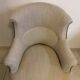 Fauteuil crapaud ancien restauré
