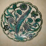 Ceramic Raoul Lachenal decor iznik epoque art deco