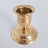 Golden candle holder