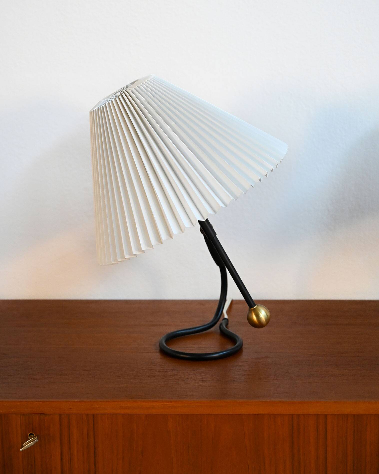 Pair of “Kip-Lamp” lamps by Kaare Klint for Le Klint, 1940s