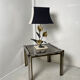 Lampe florale bronze 1970
