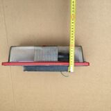 Vintage Elektrosvit industrial wall ceiling lamp glass garage emergency 70s