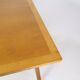 Table à manger en bois clair design Poul Cadovius et fabriqué par Cado