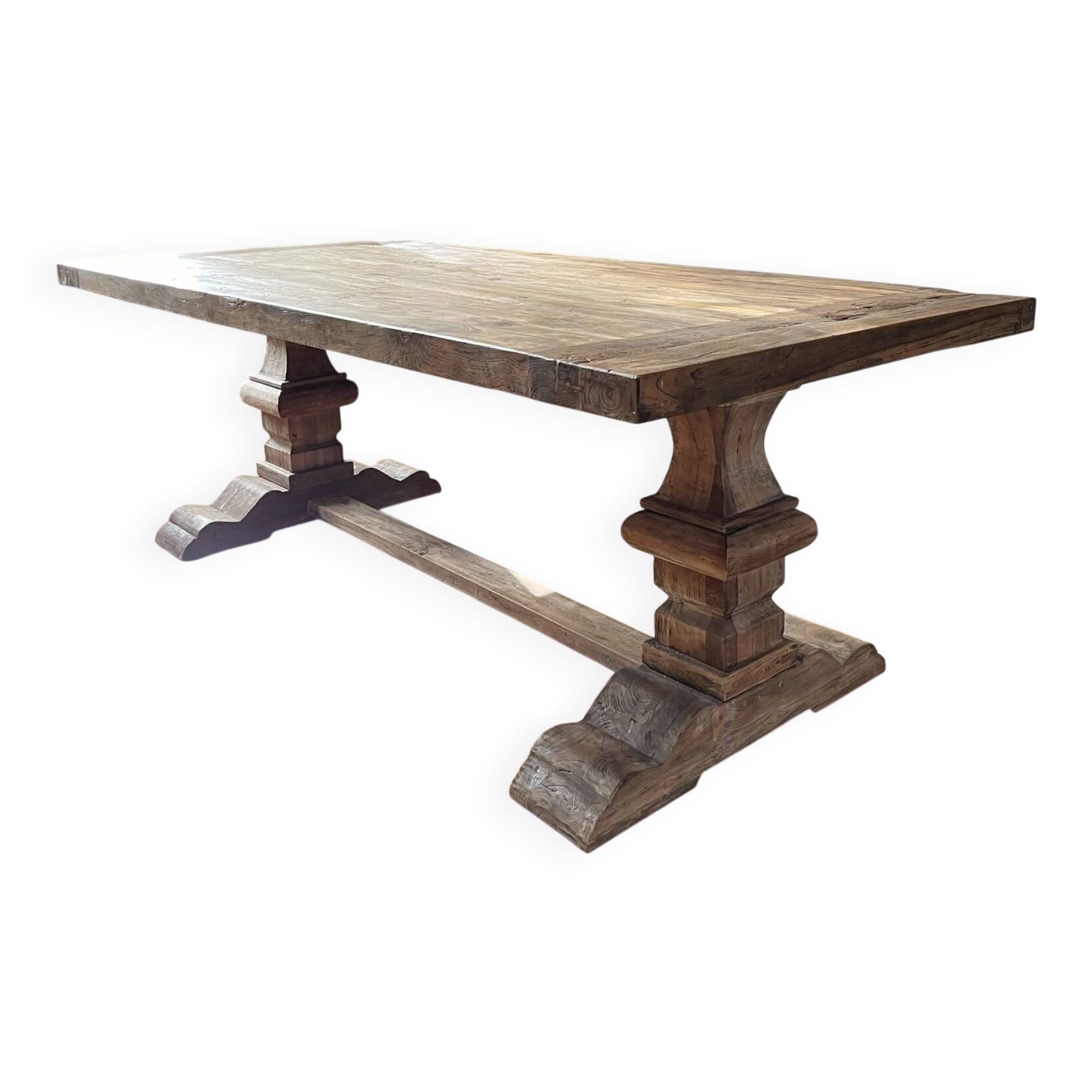 Monastery table SPIRITO in solid oak - length 200 cm