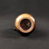 Vintage 1970s ceramic pitcher signed Jean Marais with chamotte glaze