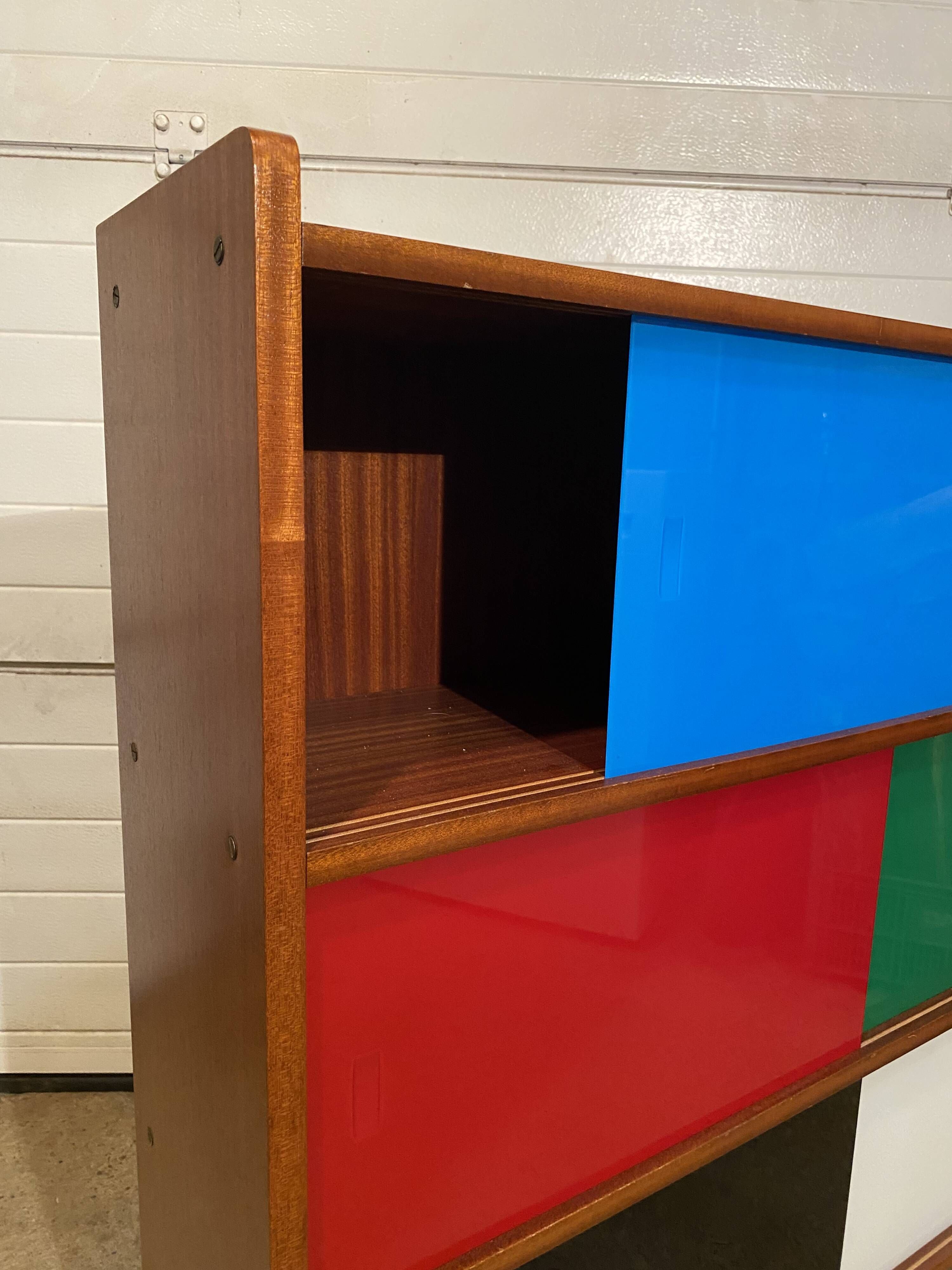 Bibliothèque/vitrine vintage