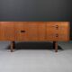Teak sideboard corona by lennart bender for ulferts, mid century modern design