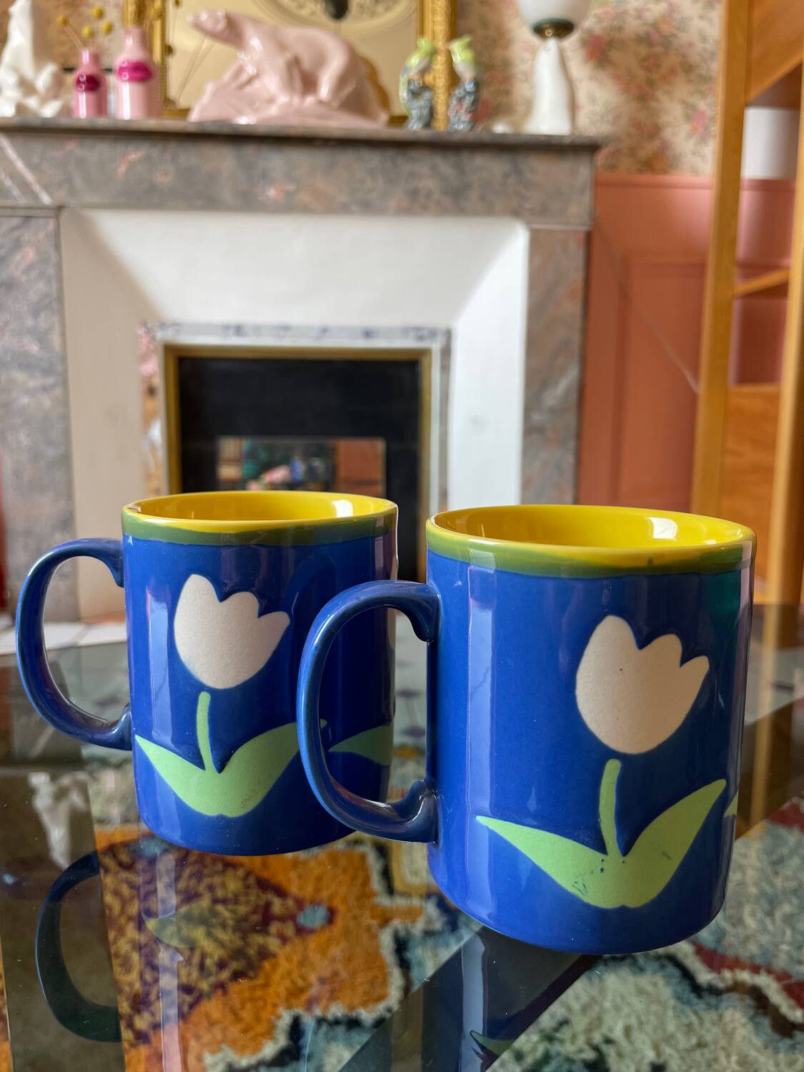 Duo de mugs « just mugs » 80’