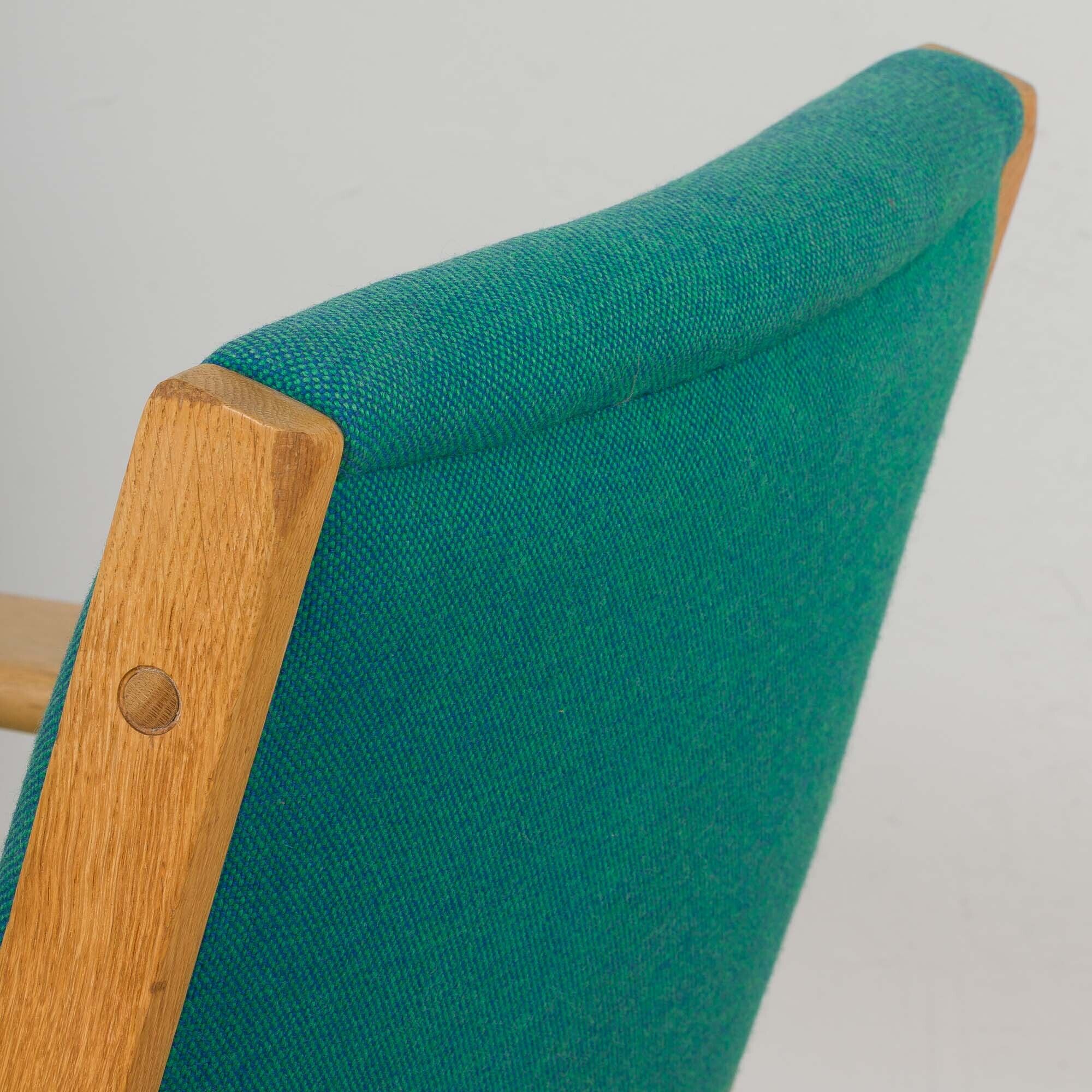 Hans Wegner oak armchair model Ge 181, Getama, Denamrk 1970s
