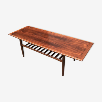 Mid-Century danish palisander coffee table by Grete Jalk for Glostrup, 1960