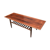 Table basse danoise palissandre par Grete Jalk à Glostrup années 1960