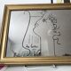 Miroir illustré du profil d'Orphée, Jean Cocteau