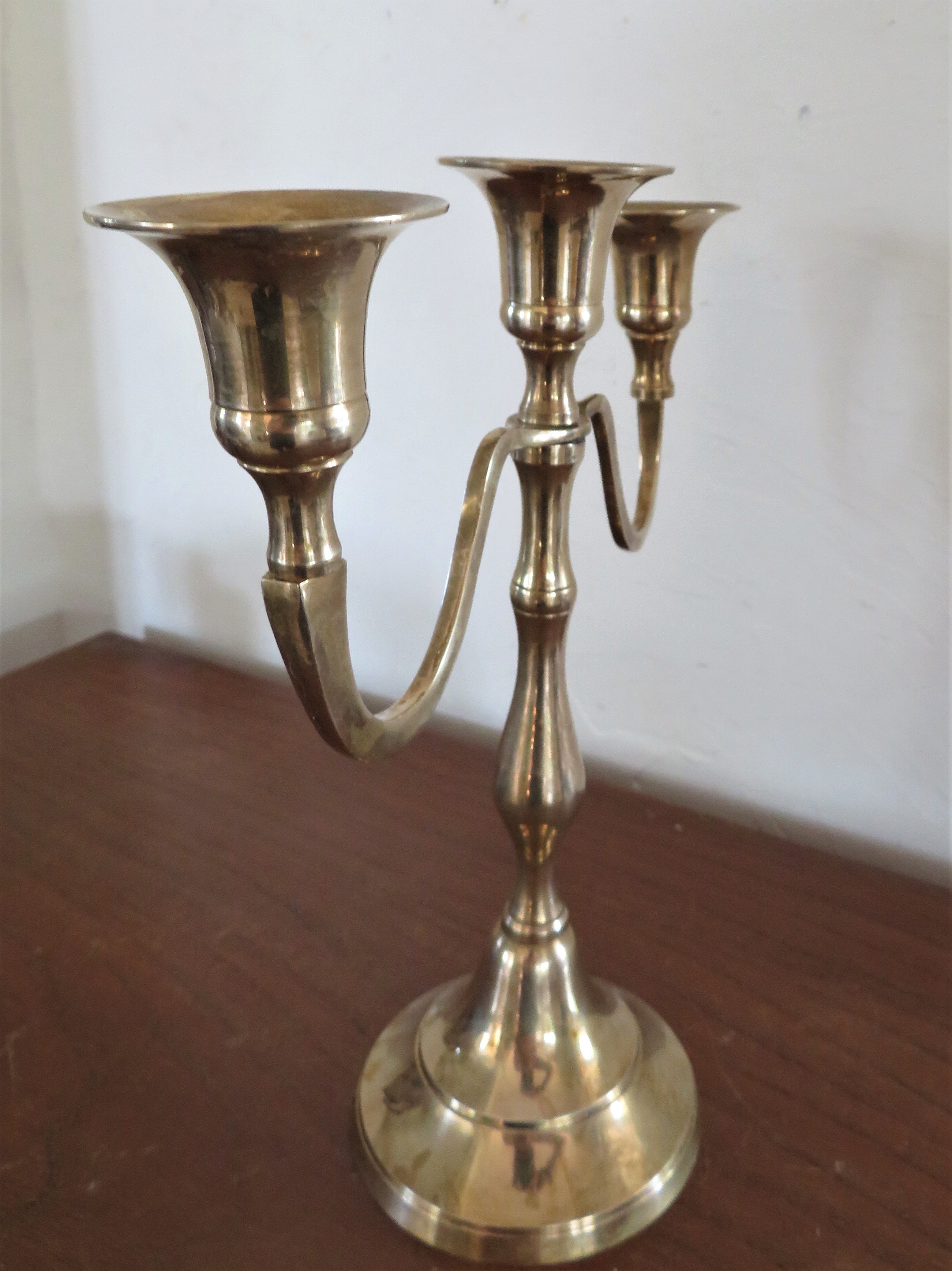 Vintage brass candlestick