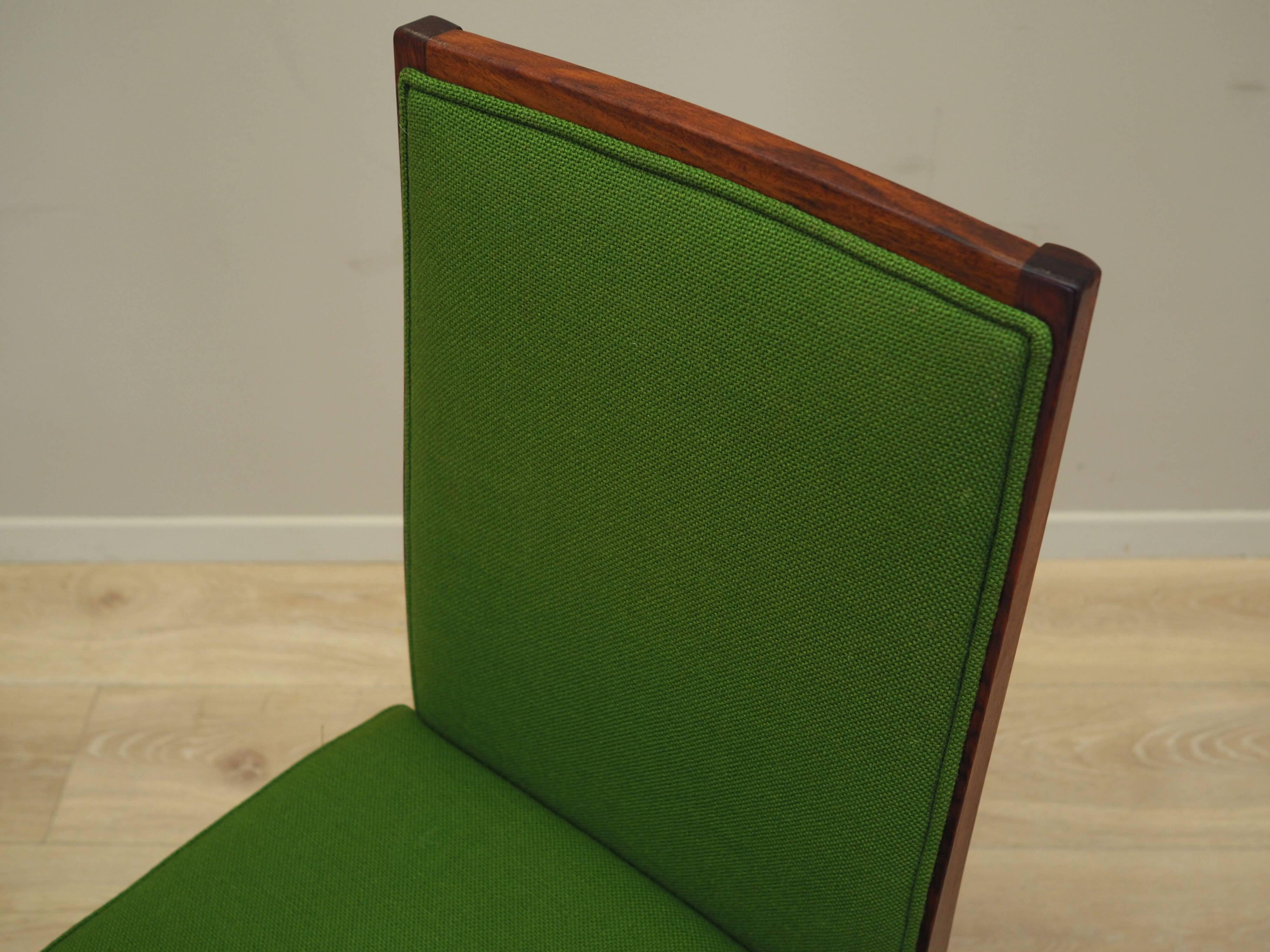 Set of four rosewood chairs, Danish design, 1970s, manufacturer: Dyrlund