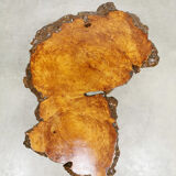 Vintage tree trunk side table coffee table